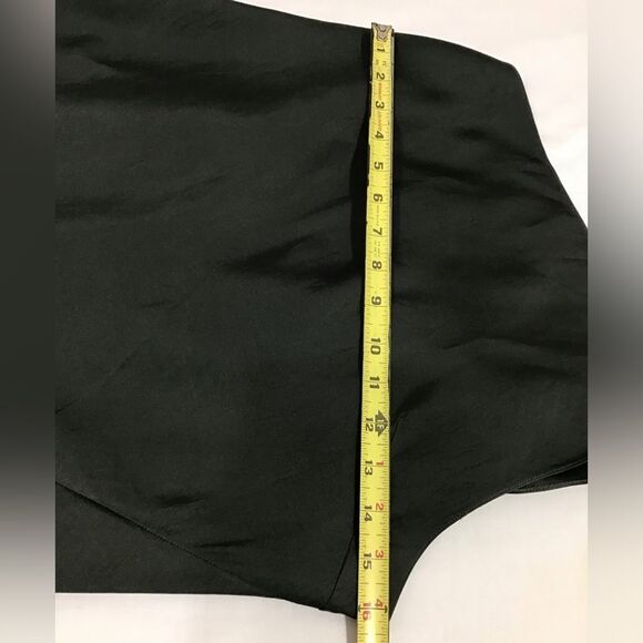 Narciso Rodriquez One Shoulder High Low Hem Satin Blouse Size 44 - Picture 8 of 9